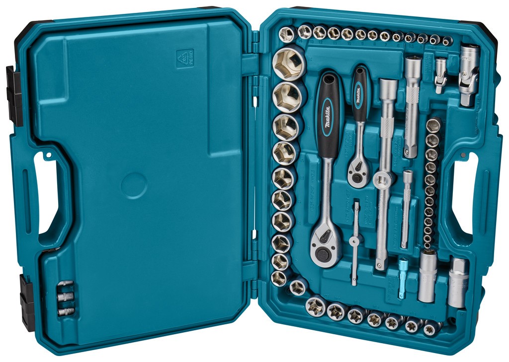 Makita 227 Piece General Maintenance Kit Spanner Screwdriver